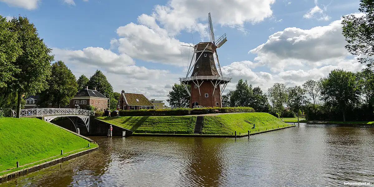 Windmolen in Dokkum