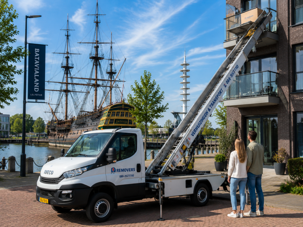 Verhuislift in Lelystad