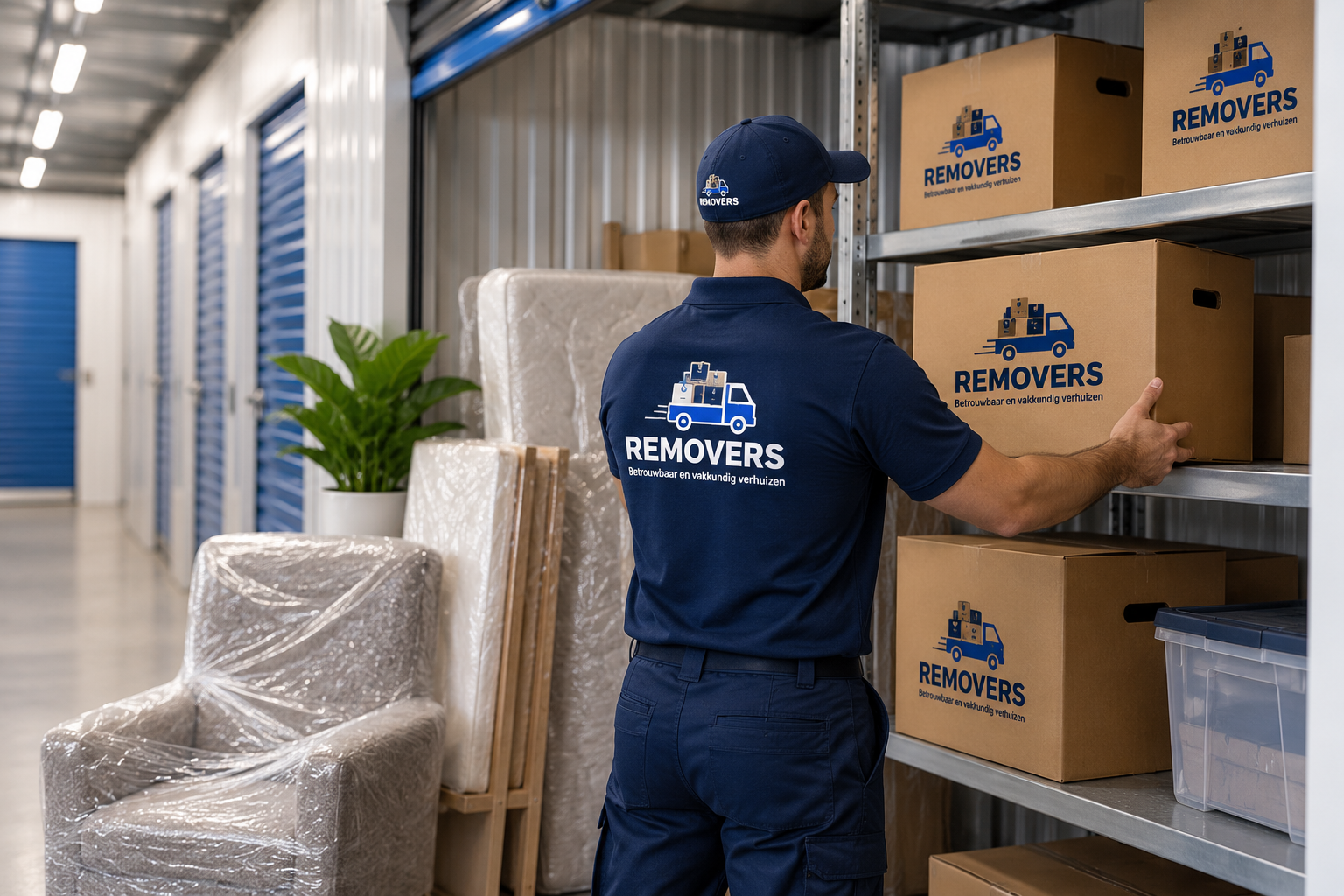 Opslagruimte Removers