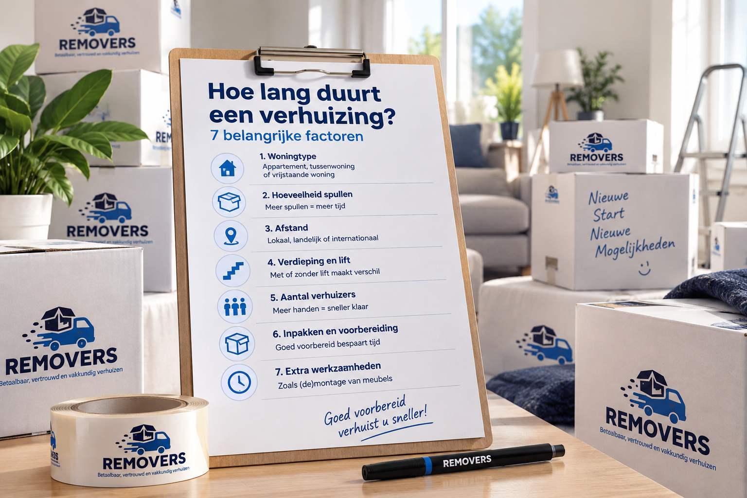 Snel verhuizen