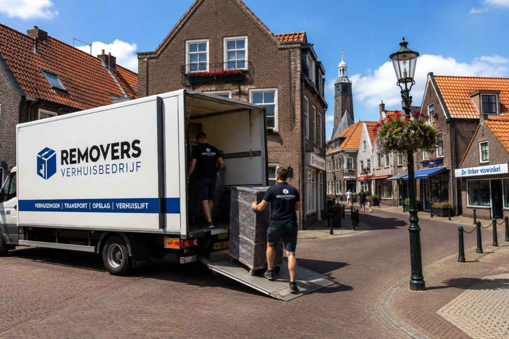 Verhuizers in Urk