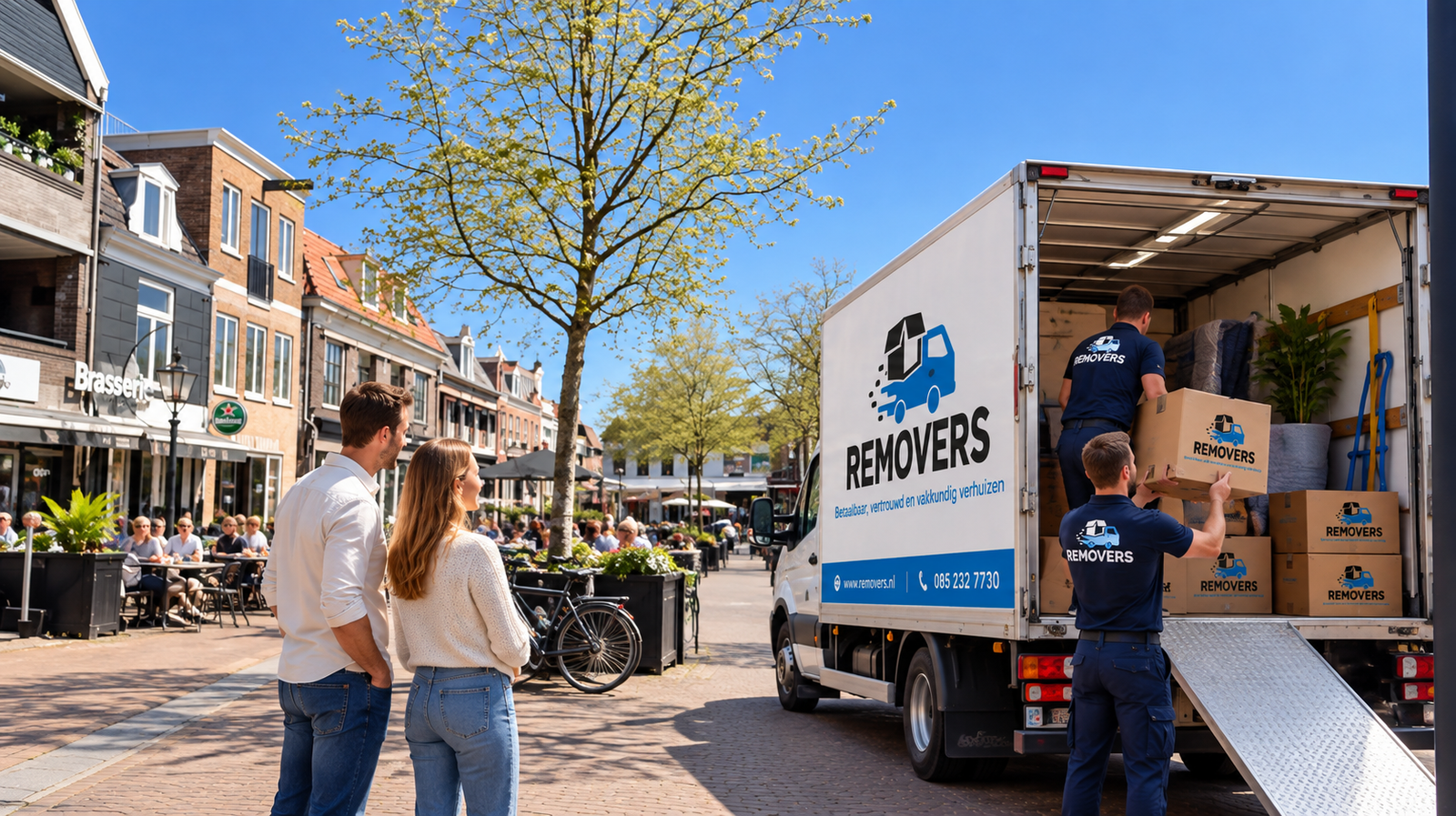 Inladen in Breukelen